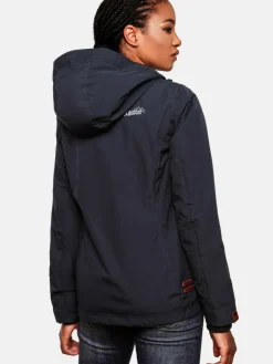 Marikoo Jacken & Westen*Damen Übergangsjacke - Brombeere marine uni