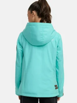 Marikoo Jacken & Westen*Damen Übergangsjacke - Brombeere aqua uni