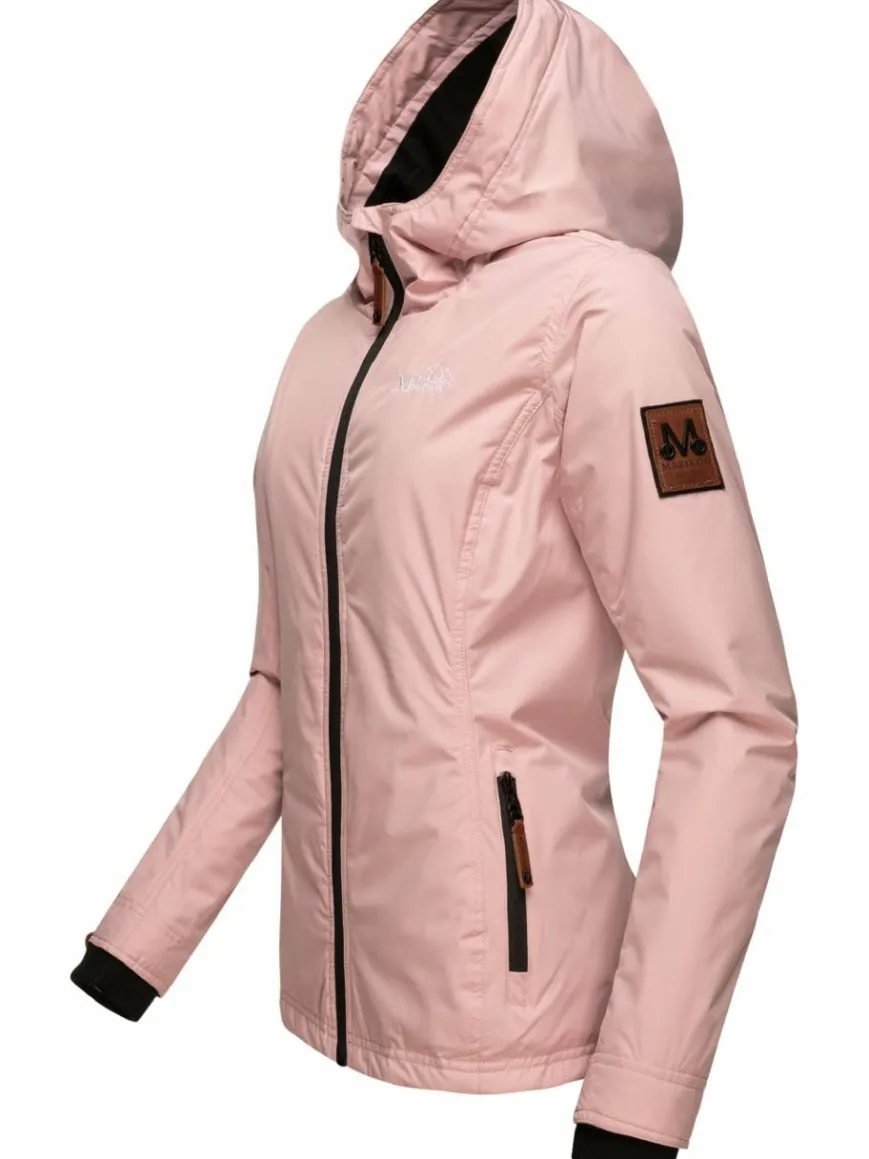 Marikoo Jacken & Westen*Damen Übergangsjacke - Brombeere rosa uni