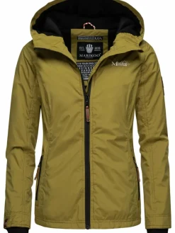 Marikoo Jacken & Westen*Damen Übergangsjacke - Brombeere grün uni