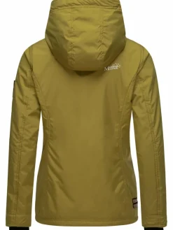 Marikoo Jacken & Westen*Damen Übergangsjacke - Brombeere grün uni