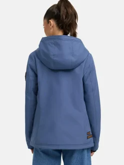 Marikoo Jacken & Westen*Damen Übergangsjacke - Brombeere blau uni