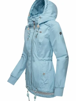 Ragwear Jacken & Westen*Damen Übergangsjacke - Danka hellblau uni