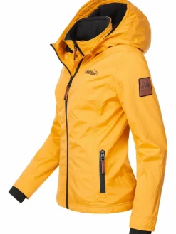 Marikoo Jacken & Westen*Damen Übergangsjacke - Erdbeere mais uni
