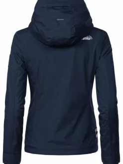 Marikoo Jacken & Westen*Damen Übergangsjacke - Erdbeere marine uni