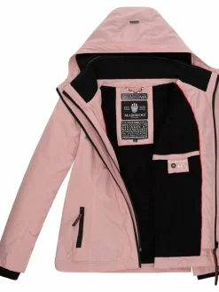 Marikoo Jacken & Westen*Damen Übergangsjacke - Erdbeere rosa uni