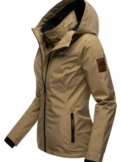 Marikoo Jacken & Westen*Damen Übergangsjacke - Erdbeere taupe uni