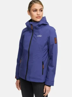 Marikoo Jacken & Westen*Damen Übergangsjacke - Erdbeere lila uni