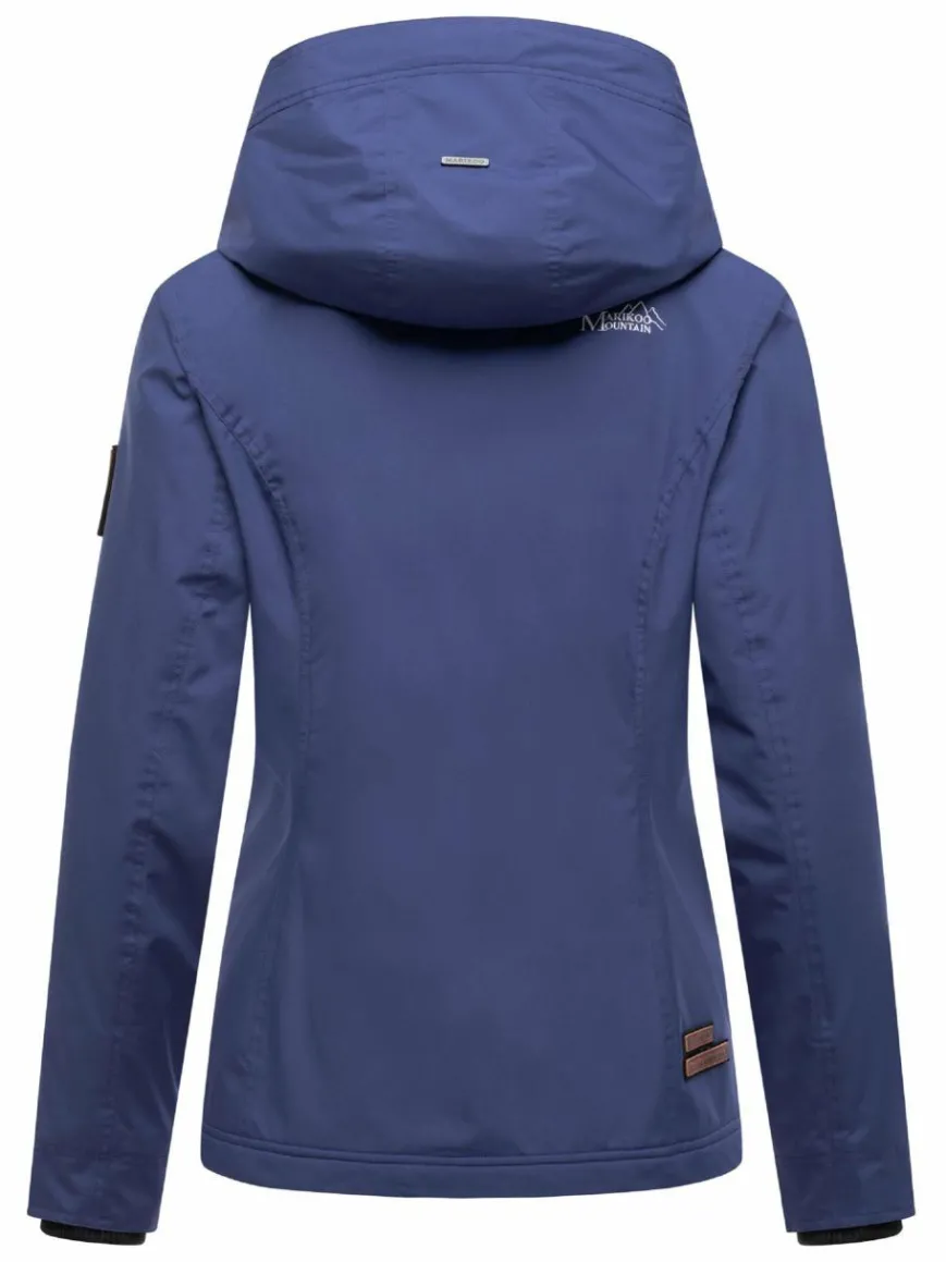 Marikoo Jacken & Westen*Damen Übergangsjacke - Erdbeere lila uni