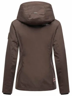 Marikoo Jacken & Westen*Damen Übergangsjacke - Erdbeere schoko uni