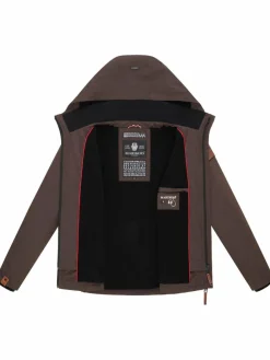 Marikoo Jacken & Westen*Damen Übergangsjacke - Erdbeere schoko uni