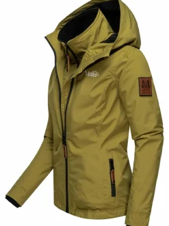 Marikoo Jacken & Westen*Damen Übergangsjacke - Erdbeere grün uni