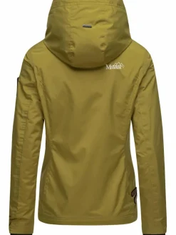 Marikoo Jacken & Westen*Damen Übergangsjacke - Erdbeere grün uni