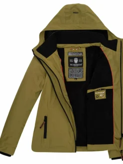 Marikoo Jacken & Westen*Damen Übergangsjacke - Erdbeere grün uni