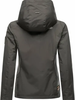 Marikoo Jacken & Westen*Damen Übergangsjacke - Erdbeere anthrazit uni