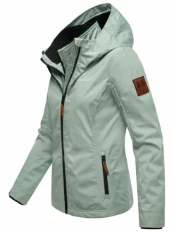 Marikoo Jacken & Westen*Damen Übergangsjacke - Erdbeere mint uni