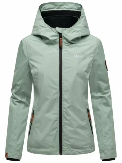 Marikoo Jacken & Westen*Damen Übergangsjacke - Erdbeere mint uni