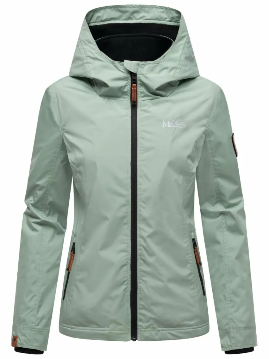 Marikoo Jacken & Westen*Damen Übergangsjacke - Erdbeere mint uni