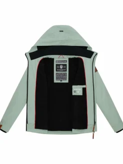 Marikoo Jacken & Westen*Damen Übergangsjacke - Erdbeere mint uni