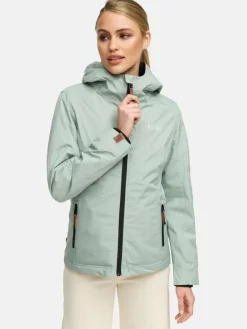 Marikoo Jacken & Westen*Damen Übergangsjacke - Erdbeere mint uni
