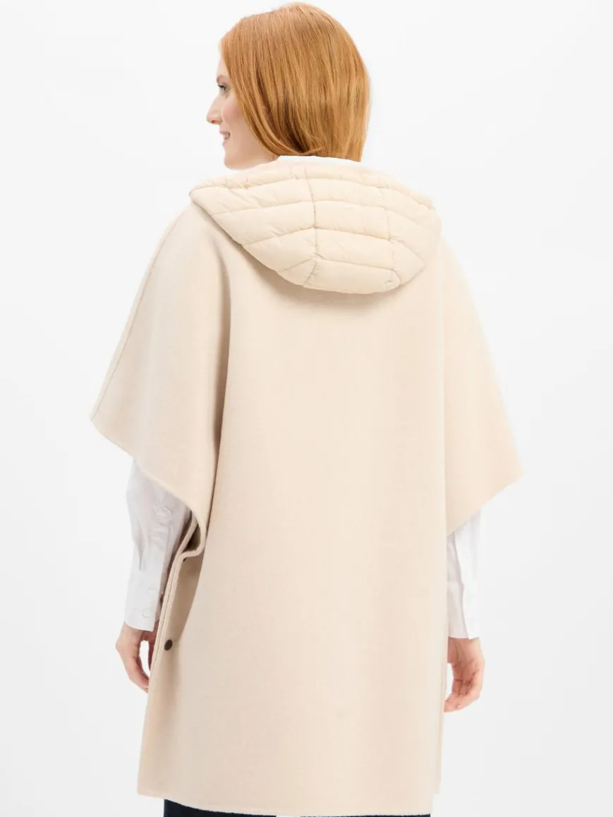 comma Jacken & Westen*Damen Übergangsjacke mit Woll-Anteil sand uni