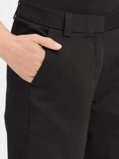 comma Hosen*Damen Bermuda schwarz uni