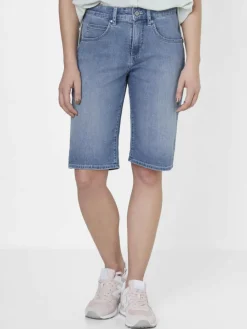 Paddock`s Jeans*Damen Bermuda - ANNA Regular Fit denim uni