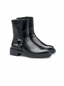 Lloyd Boots & Stiefeletten*Damen Bikerboots schwarz uni