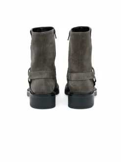 Lloyd Boots & Stiefeletten*Damen Bikerboots grau uni