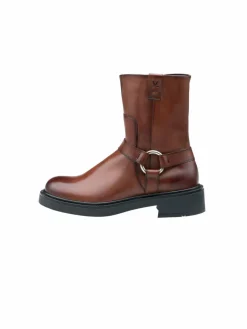 Lloyd Boots & Stiefeletten*Damen Bikerboots cognac uni