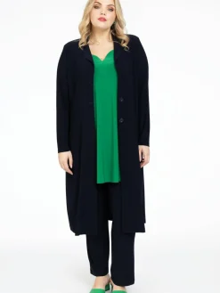 YOEK Blazer*Damen Blazer blau uni