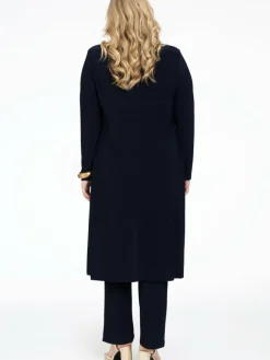 YOEK Blazer*Damen Blazer blau uni