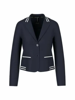 Marc Cain Blazer*Damen Blazer blau gemustert