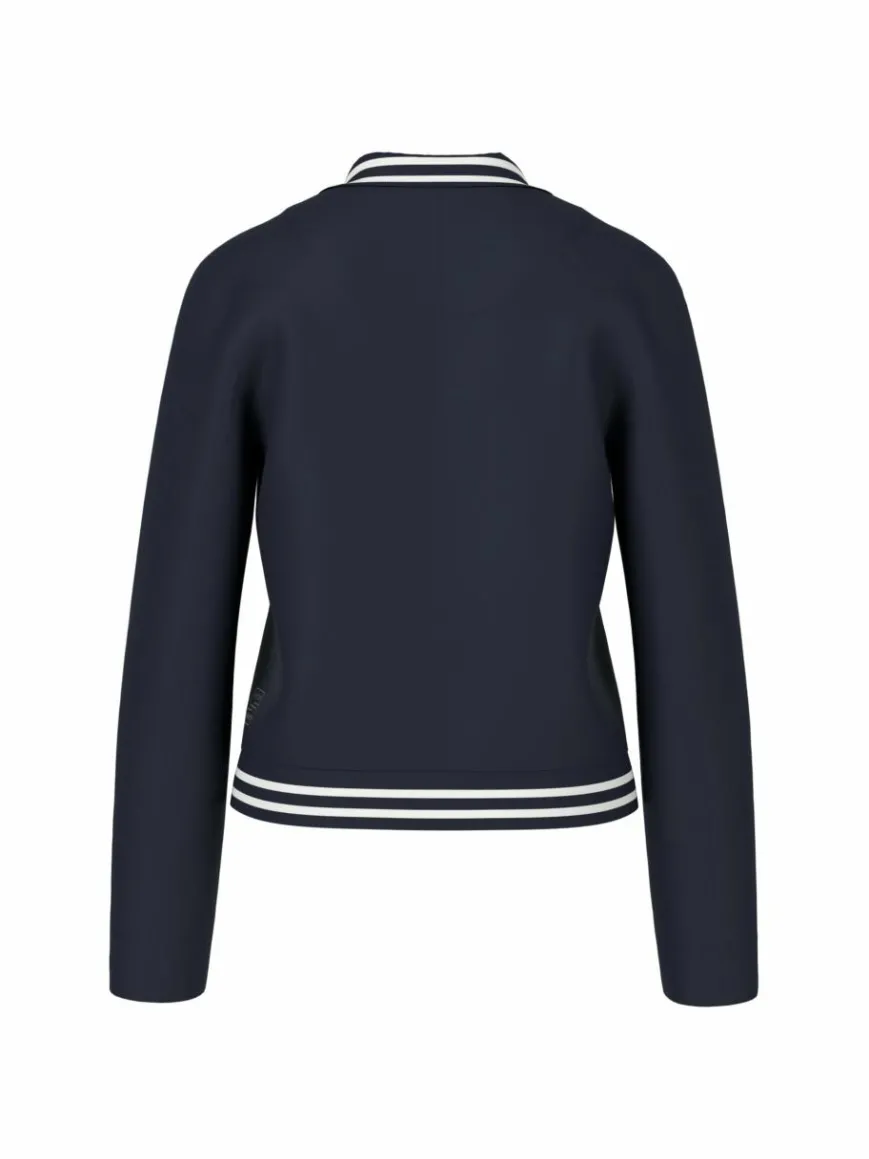 Marc Cain Blazer*Damen Blazer blau gemustert