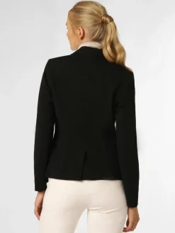 comma Blazer*Damen Blazer schwarz uni