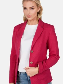 White Label Blazer*Damen Blazer pink uni