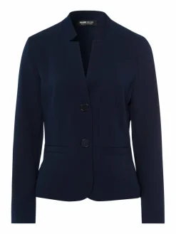 Frank Walder Blazer*Damen Blazer marine blau uni