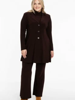 YOEK Blazer*Damen Blazer braun uni