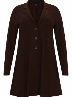 YOEK Blazer*Damen Blazer braun uni