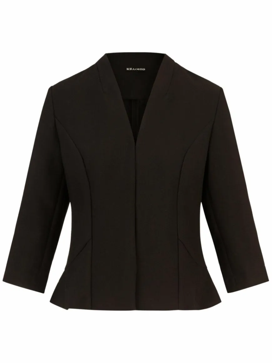 Kraimod Blazer*Damen Blazer schwarz uni