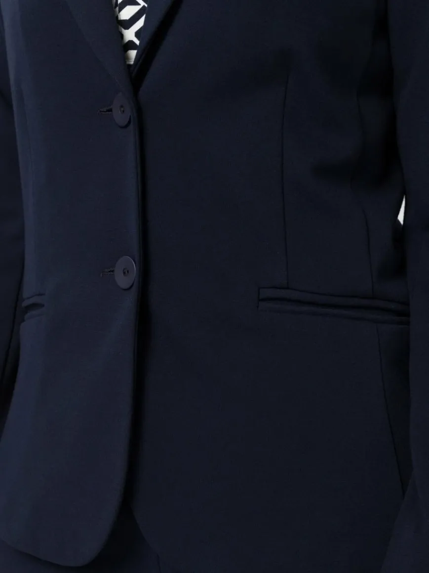 Frank Walder Blazer*Damen Blazer marine blau uni