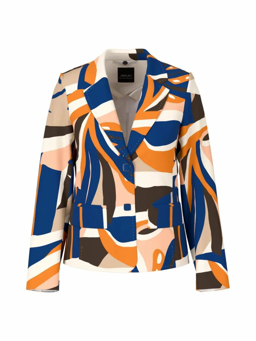 Marc Cain Blazer*Damen Blazer royal gemustert
