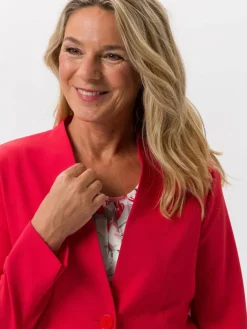 Frank Walder Blazer*Damen Blazer rot uni