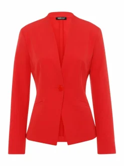 Frank Walder Blazer*Damen Blazer rot uni