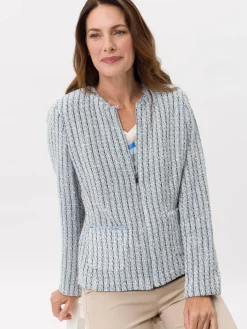 Frank Walder Blazer*Damen Blazer mehrfarbig uni