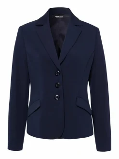 Frank Walder Blazer*Damen Blazer marine blau uni