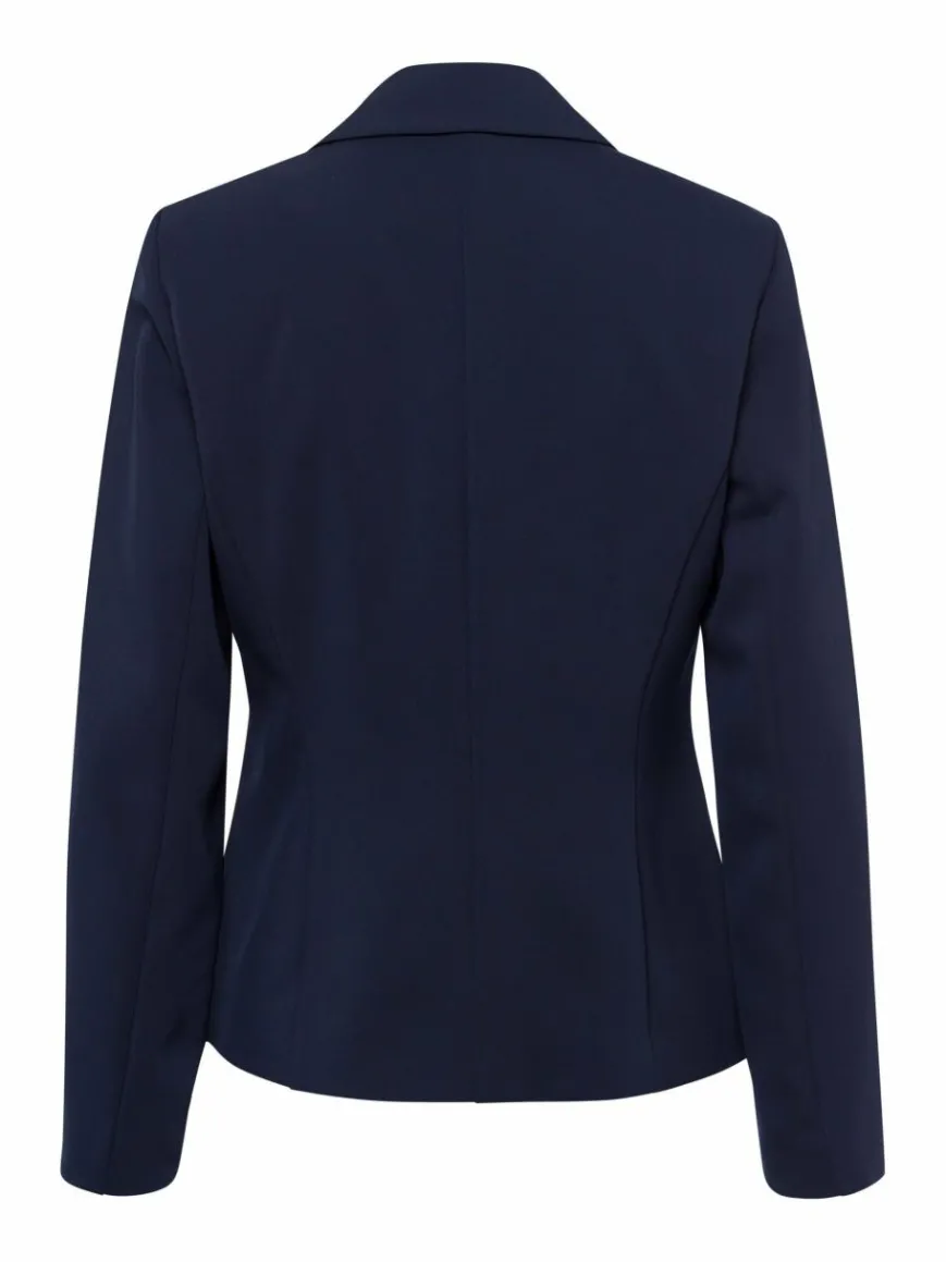 Frank Walder Blazer*Damen Blazer marine blau uni