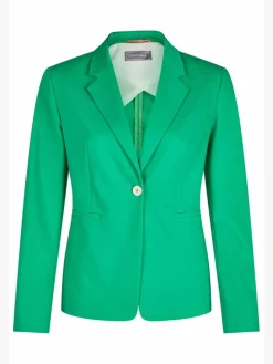 White Label Blazer*Damen Blazer grün uni