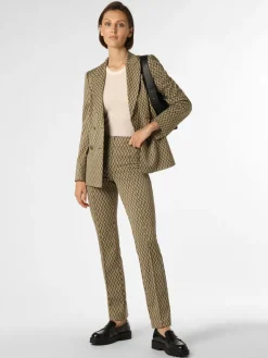 Marc Cain Collections Blazer*Damen Blazer erbse beige gemustert