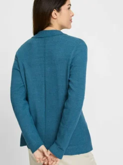 Olsen Blazer*Damen Blazer blau uni